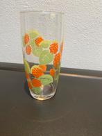 Glas met druiven print, Ophalen of Verzenden, Zo goed als nieuw, Frisdrankglas