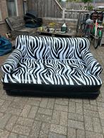 Opblaasbare bedbank zebra motief, Caravans en Kamperen, Luchtbedden, Ophalen, Zo goed als nieuw