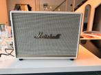 2x Marshall Woburn II Bluetooth Stereo Speakers - Wit, Zo goed als nieuw, 120 watt of meer, Front, Rear of Stereo speakers, Ophalen