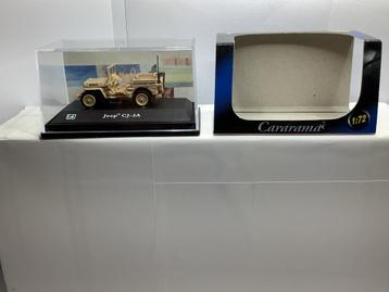 Cararama Jeep CJ-2A 1:72 - Zeldzaam! beschikbaar voor biedingen