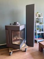 Harrie leenders trias mk2 hanghaard deur links houtkachel, Ophalen, Gebruikt, Houtkachel, Hangend