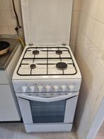 Gasfornuis met elektrische oven en rotisserie, Ophalen, Gebruikt, Grill, 4 kookzones