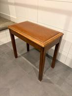 Klassieke antieke pianokruk orgelkruk met opbergvak, Muziek en Instrumenten, Piano's, Ophalen, Gebruikt, Zwart