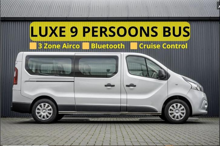 Busje Huren: Personenbus/ 9 Persoons Bus + Grote Bestelbus, Diensten en Vakmensen, Verhuur | Auto en Motor, Limousine, Personenauto