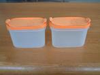 Tupperware 2 ovale bak bussen 1.1L met doseer deksel nr 4., Ophalen of Verzenden, Overige typen