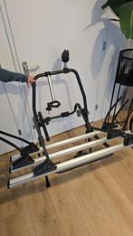 Stevige Menabo achterklep-fietsendrager (voor 3 fietsen), Auto diversen, Fietsendragers, 3 fietsen of meer, Gebruikt, Brede banden