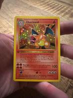 Charizard 1st edition base set, Ophalen of Verzenden, Gebruikt