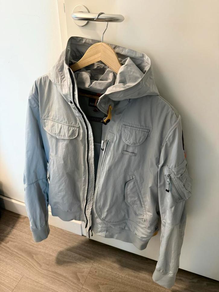 Parajumper Zomerjas - grijs maat XL, Kleding | Heren, Jassen | Zomer, Zo goed als nieuw, Maat 52/54 (L), Grijs, Ophalen of Verzenden