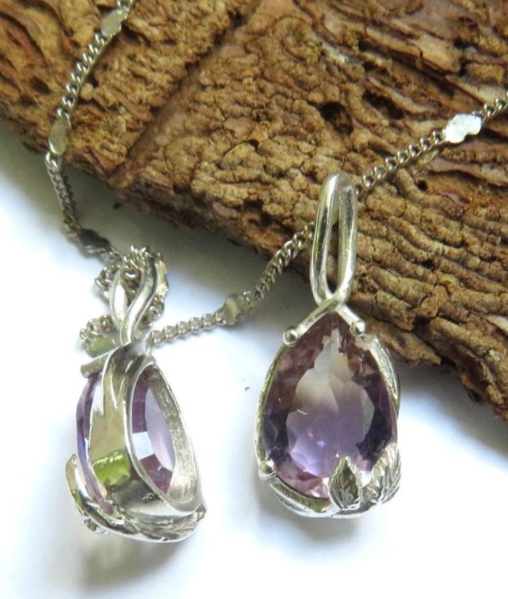 Clematis kettinghanger, Sieraden, Tassen en Uiterlijk, Uiterlijk | Parfum, Nieuw, Ophalen of Verzenden