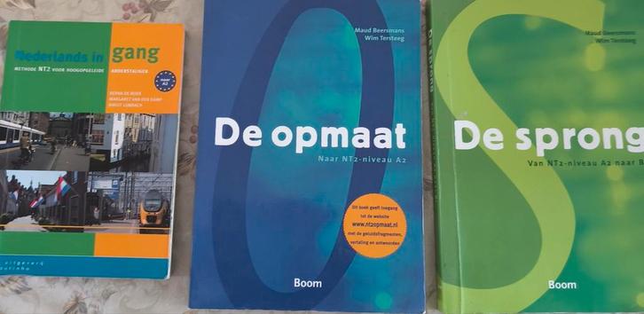 Inburgering en NT2 boeken - Nederlands leren, Boeken, Schoolboeken, Zo goed als nieuw, Nederlands, Overige niveaus, Ophalen of Verzenden