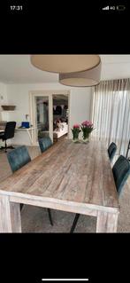 Robuuste eetkamertafel steigerhout, Huis en Inrichting, Complete inboedels, Ophalen