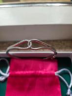 Zinzi bangle armband met zirkonia, Sieraden, Tassen en Uiterlijk, Armbanden, Nieuw, Ophalen of Verzenden, Zilver, Zilver