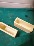 bloembakjes geel klein, Tuin en Terras, Bloempotten, Ophalen of Verzenden, 'T Olde Gre-j, Info@toldegrej.nl, Endepoelstraat 20f Didam