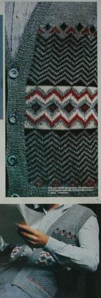 Breipatroon  Heren Spencer  vest 46 tot 54  nr 1253, Hobby en Vrije tijd, Verzenden, Nieuw, Breien