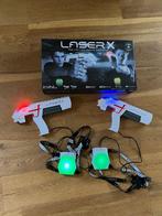 Laser X dubbelset laser guns - zgan in de originele doos, Ophalen of Verzenden, Zo goed als nieuw