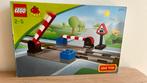 Duplo LEGO Ville spoorwegovergang 3773 compleet, Complete set, Duplo, Ophalen of Verzenden, Zo goed als nieuw