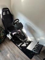 Playseat met ferrari stuur, handgeschakeld en pedalen, Ophalen, Zo goed als nieuw