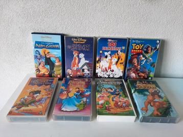 Disney VHS Videobanden o.a. Engelse varianten beschikbaar voor biedingen