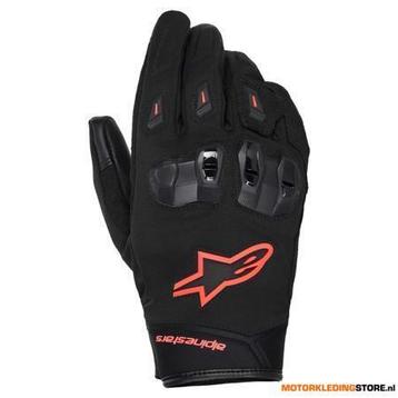 Alpinestars SP X Z WP Motorhandschoenen, Zwart-Rood beschikbaar voor biedingen