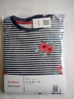 nieuw gestreepte sweater/ trui met bloemen 140, Kinderen en Baby's, Kinderkleding | Maat 140, Ophalen of Verzenden, Nieuw, Meisje