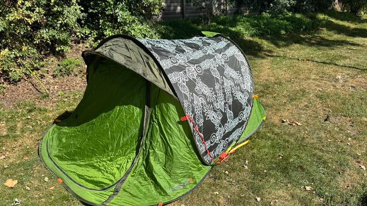 Popup tent Quecha 2 persoons, Caravans en Kamperen, Tenten, Ophalen of Verzenden