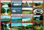 Ansichtkaart Terschelling, Ophalen of Verzenden, 1980 tot heden, Gelopen, Waddeneilanden