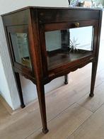 Klein Antiek theekastje, Huis en Inrichting, Ophalen, Gebruikt, 50 tot 100 cm, Minder dan 100 cm