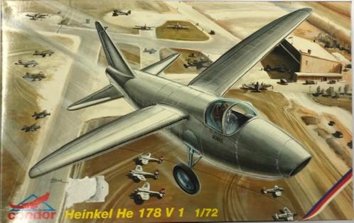 Coelianmodels, Condor 72003, Heinkel He 178 V1, 1/72, € 14,-, Hobby en Vrije tijd, Modelbouw | Vliegtuigen en Helikopters, Nieuw