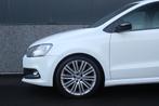 Volkswagen polo 6c 1.4 tsi BlueGT 17inch leder xenon led, 4 cilinders, Wit, Polo, USB