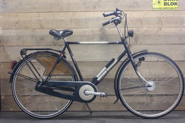 Union Arizona herenfiets 5v blauw/champagne + 3mnd garantie, Fietsen en Brommers, Fietsen | Heren | Herenfietsen, Gebruikt