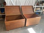 2 schitterende handgemaakte houten kisten, Ophalen, Minder dan 50 cm, 50 tot 75 cm