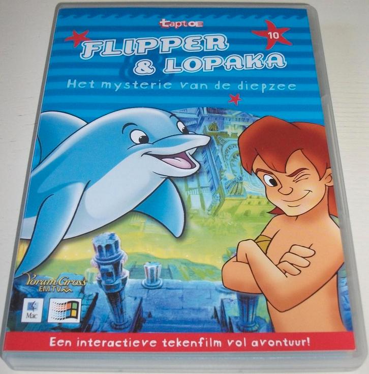 PC Game *** FLIPPER & LOPAKA ***, Cd's en Dvd's, Dvd's | Kinderen en Jeugd, Zo goed als nieuw, Avontuur, Vanaf 6 jaar, Ophalen of Verzenden