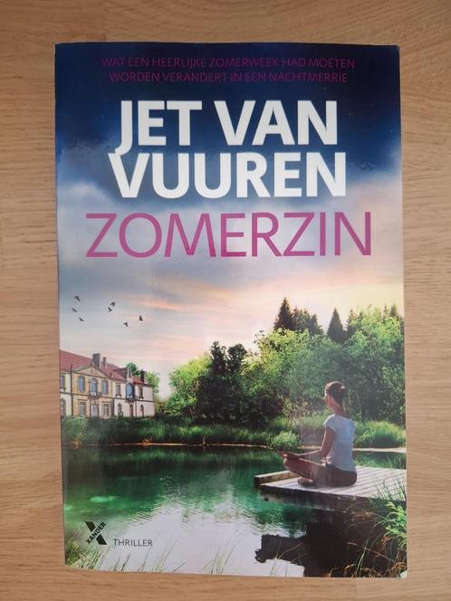 Jet van Vuuren, Zomerzin, Boeken, Thrillers, Zo goed als nieuw, Nederland, Ophalen of Verzenden