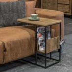 Laptoptafel / bijzettafel met tijdschriftenvak, Huis en Inrichting, Tafels | Bijzettafels, Minder dan 55 cm, Zo goed als nieuw