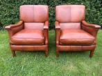Exclusieve set leren Bendic Shipply fauteuils. Zgan, Huis en Inrichting, Fauteuils, Ophalen, ., ., Leer