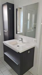 Compleet badkamermeubel met wastafel, spiegel en kast, Huis en Inrichting, Ophalen, Gebruikt, 50 tot 100 cm, 25 tot 50 cm