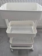 Ikea trolley, ZGAN, Zo goed als nieuw, Minder dan 100 cm, 25 tot 50 cm, 50 tot 100 cm