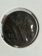 1 cent 1873, Postzegels en Munten, Munten | Nederland, Ophalen of Verzenden, Koning Willem III, 1 cent