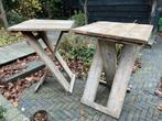 Te koop 1 steigerhouten statafel, Huis en Inrichting, Tafels | Statafels, Ophalen of Verzenden