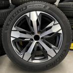 Winterbanden met lichtmetalen velgen voor Peugeot 3008, Ophalen, 18 inch, Gebruikt, Banden en Velgen
