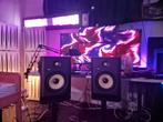 Studio starterkit: KRK Rokit 7 - KRK Sub S8.2 - Isoacoustics, Overige typen, Zo goed als nieuw, 120 watt of meer, Ophalen