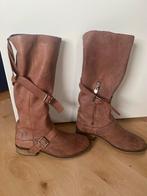 Stoere dames laarzen - Maat 40, Ophalen of Verzenden, Gedragen, Bruin, Hoge laarzen
