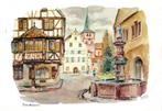 FRANCE : TURCKHEIM ## Cave Vinicole ##: 68 Haut-Rhin., Ophalen of Verzenden, Gestempeld
