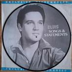 Elvis picture disc lp Songs & Statements in originele hoes, Ophalen of Verzenden, 1980 tot 2000, 12 inch