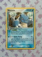 Blastoise Rare 14/100 Pokémon EX Crystal Guardians, Ophalen of Verzenden, Nieuw, Losse kaart