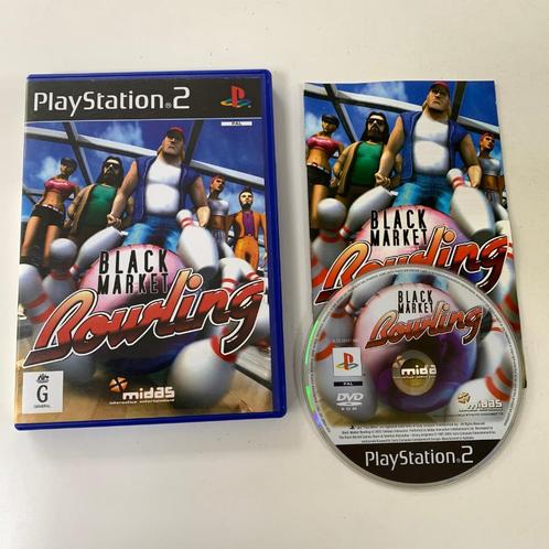 Black Market Bowling Ps2, Spelcomputers en Games, Games | Sony PlayStation 2, Zo goed als nieuw, Sport, 1 speler, Vanaf 3 jaar
