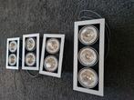 Kanlux inbouw spots 12v, Huis en Inrichting, Lampen | Spots, Ophalen of Verzenden, Zo goed als nieuw, Metaal of Aluminium, Inbouw