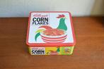 vintage vierkant kellogg's cornflakes blik, Ophalen of Verzenden, Zo goed als nieuw, Overige, Overige merken