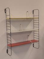 Vintage Tomado metalen wandrek Pocket rek boekenrek metaal, Huis en Inrichting, Gebruikt, ., Ophalen of Verzenden, .
