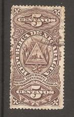 Nicaragua  revenue zegel 5 centimos, Postzegels en Munten, Verzenden, Gestempeld, Sport